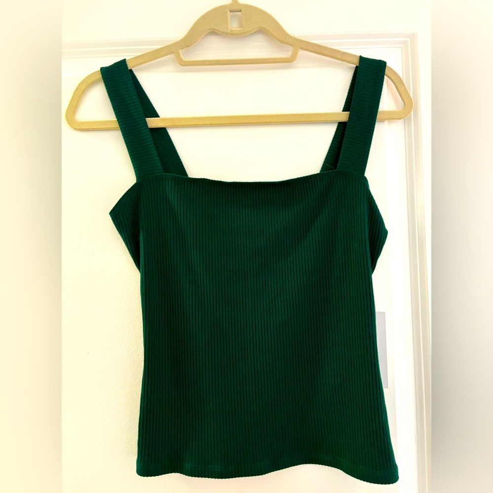 Reformation Medium Green Tank Top